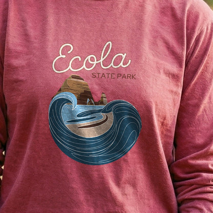 Ecola State Park Cotton Long Sleeve