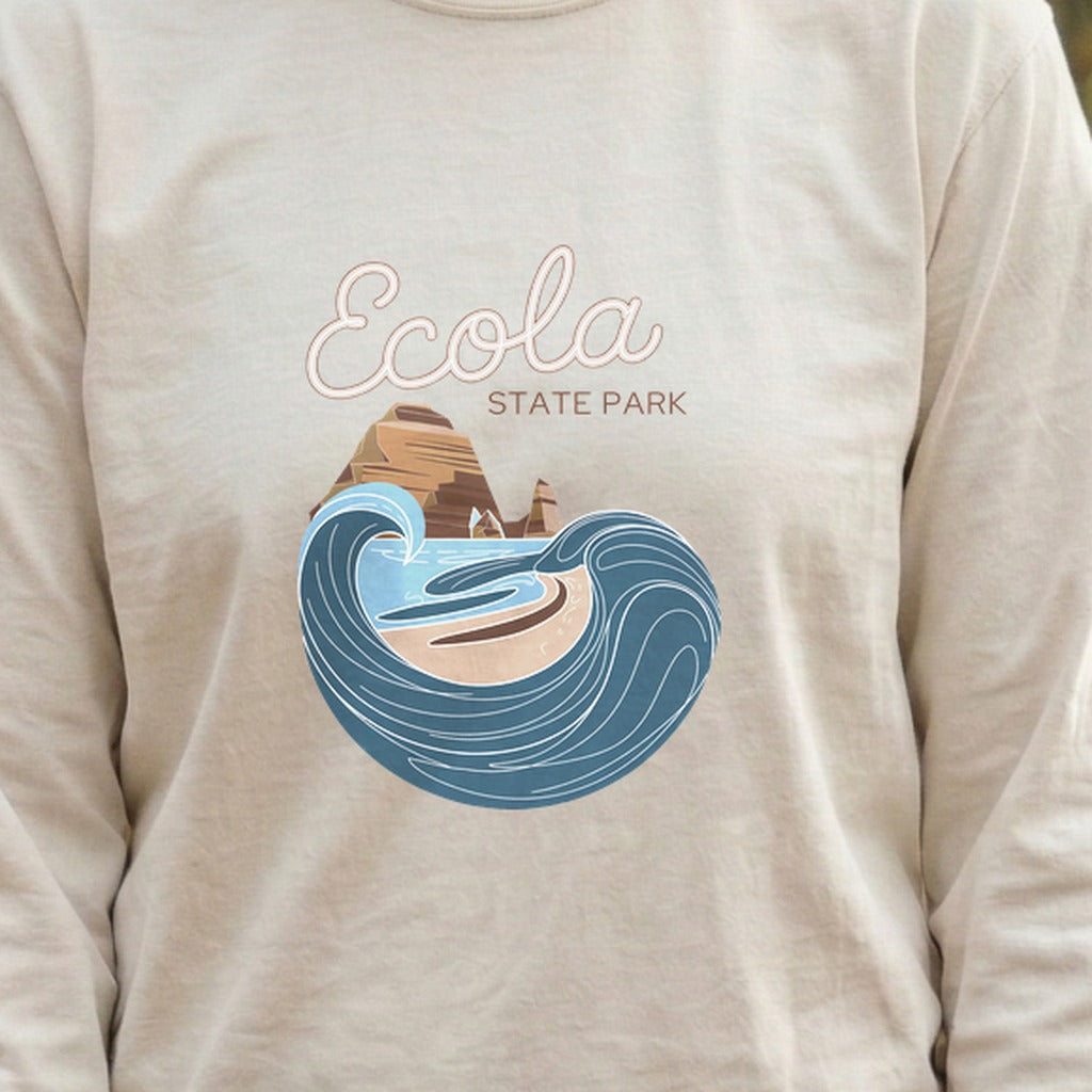 Ecola State Park Cotton Long Sleeve