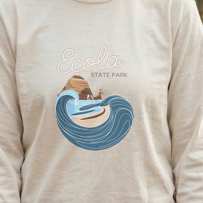 Ecola State Park Cotton Long Sleeve