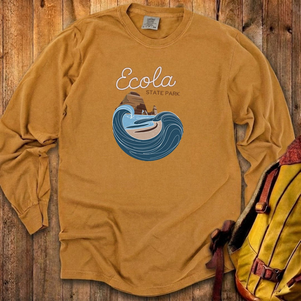 Ecola State Park Cotton Long Sleeve