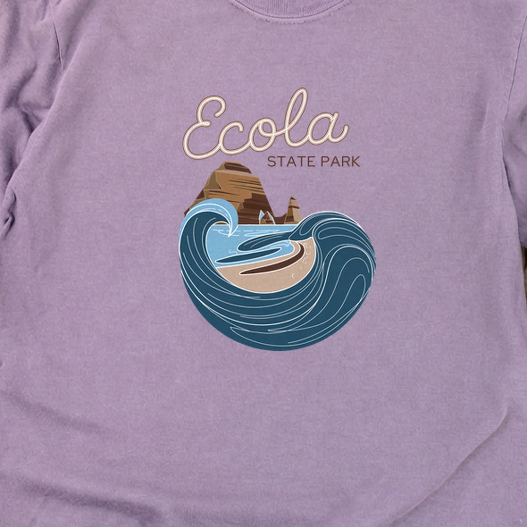 Ecola State Park Cotton Long Sleeve