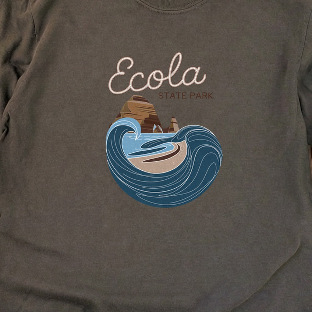 Ecola State Park Cotton Long Sleeve