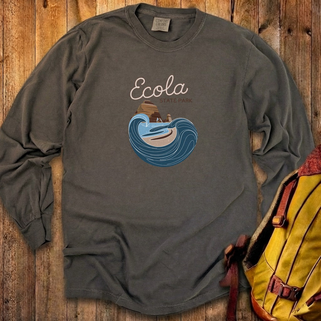 Ecola State Park Cotton Long Sleeve