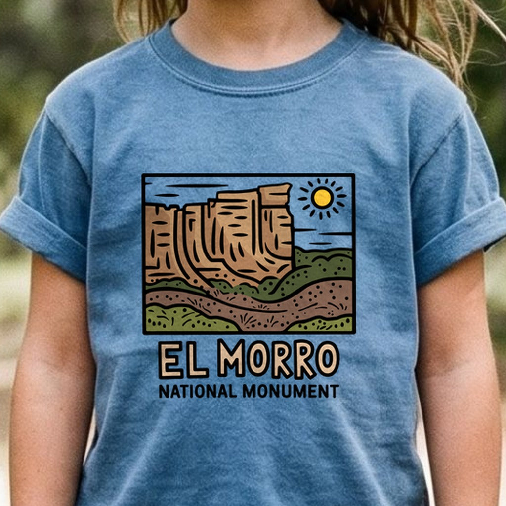 El Morro National Monument Kids Cotton T-Shirt