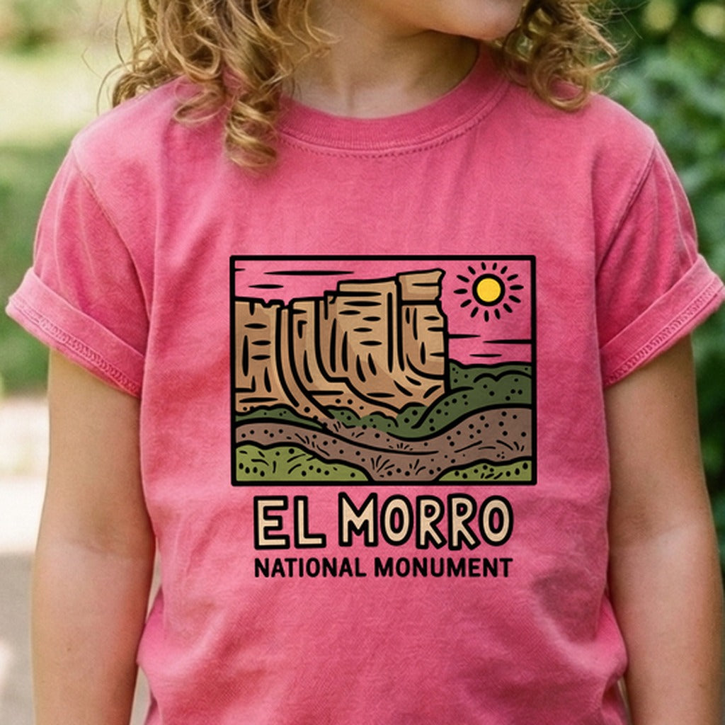 El Morro National Monument Kids Cotton T-Shirt