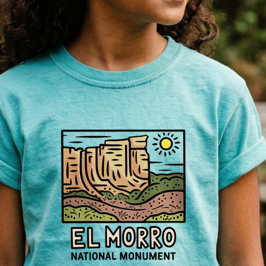 El Morro National Monument Kids Cotton T-Shirt