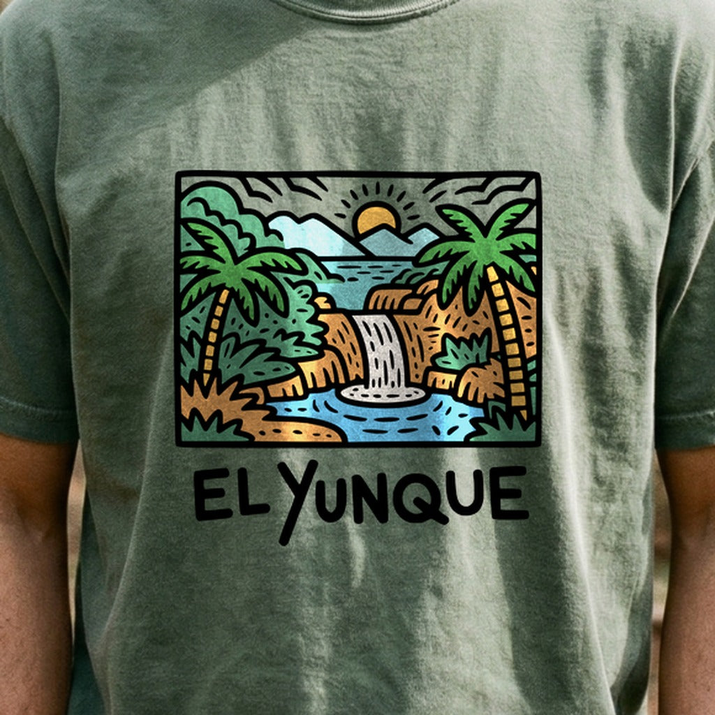 El Yunque National Forest Cotton T-Shirt