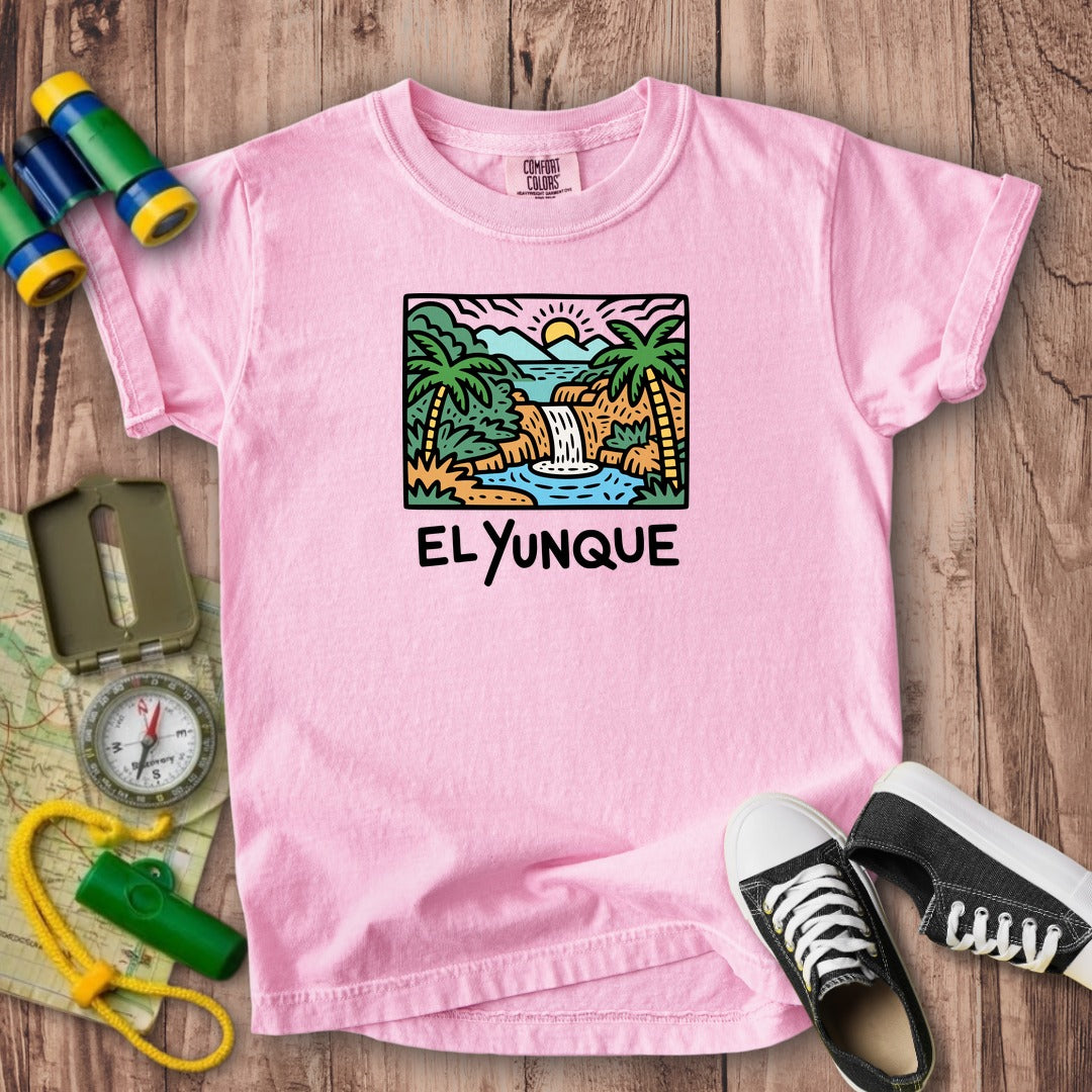 El Yunque National Forest Kids Cotton T-Shirt