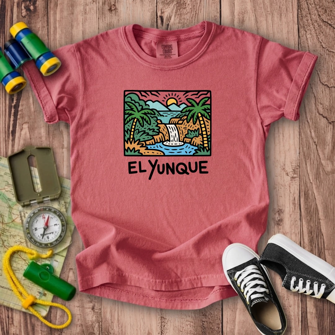 El Yunque National Forest Kids Cotton T-Shirt