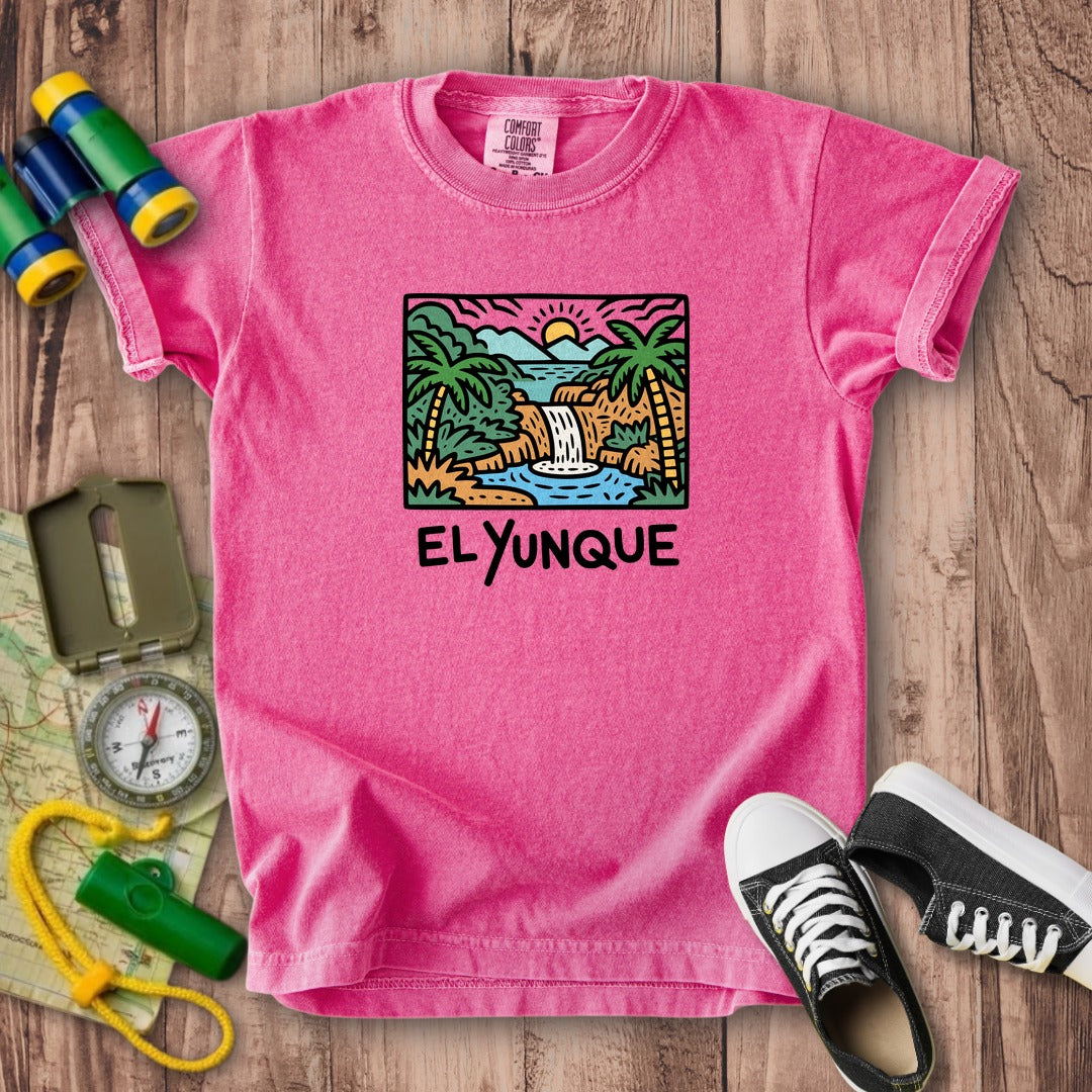 El Yunque National Forest Kids Cotton T-Shirt