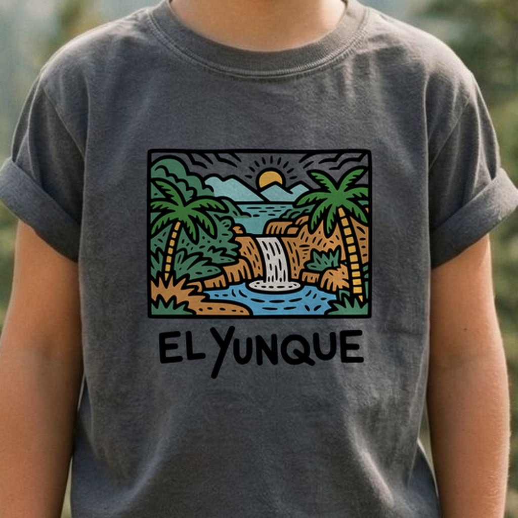 El Yunque National Forest Kids Cotton T-Shirt