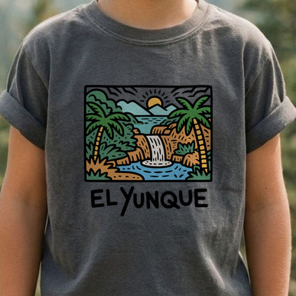 El Yunque National Forest Kids Cotton T-Shirt
