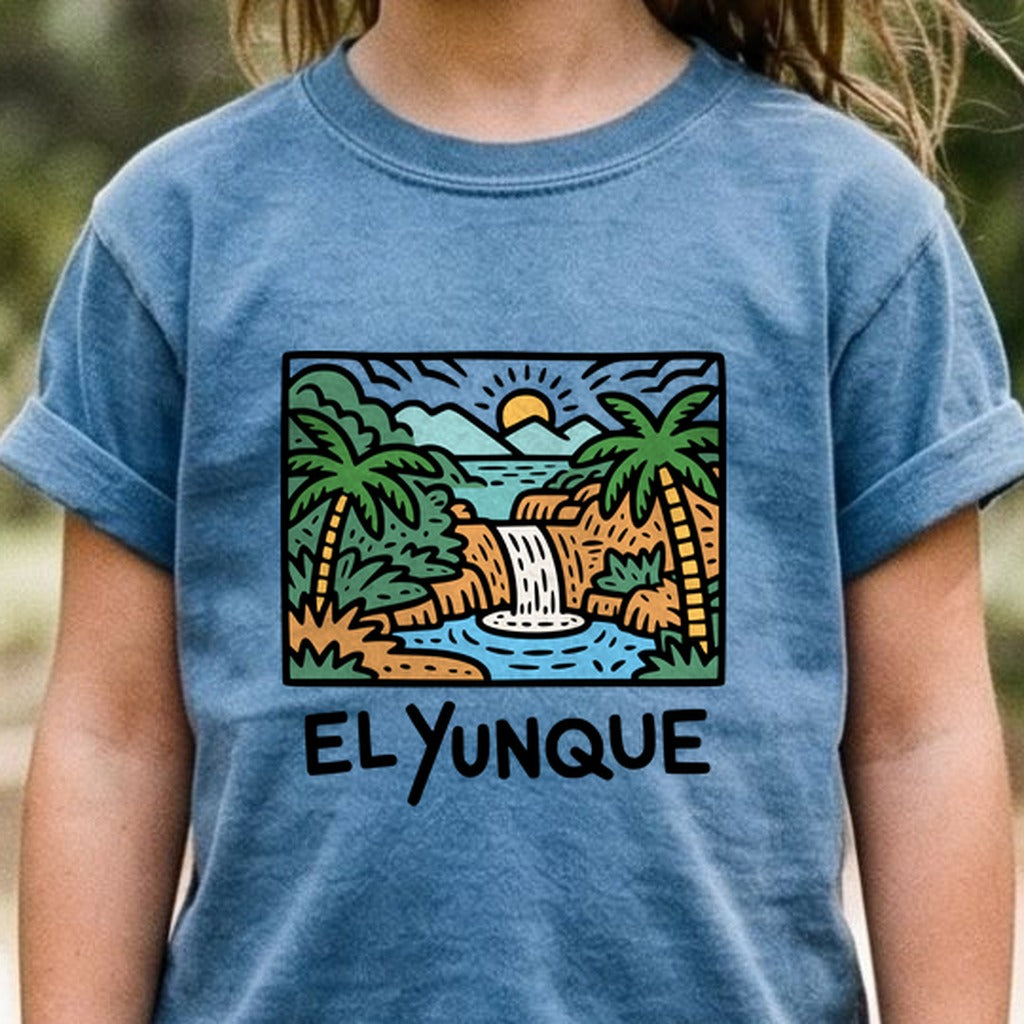 El Yunque National Forest Kids Cotton T-Shirt