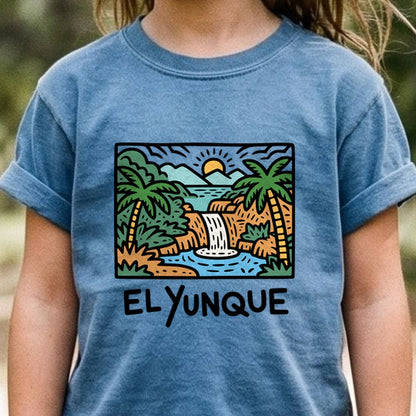 El Yunque National Forest Kids Cotton T-Shirt
