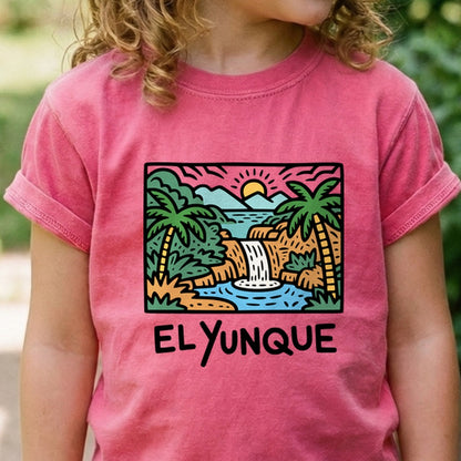 El Yunque National Forest Kids Cotton T-Shirt