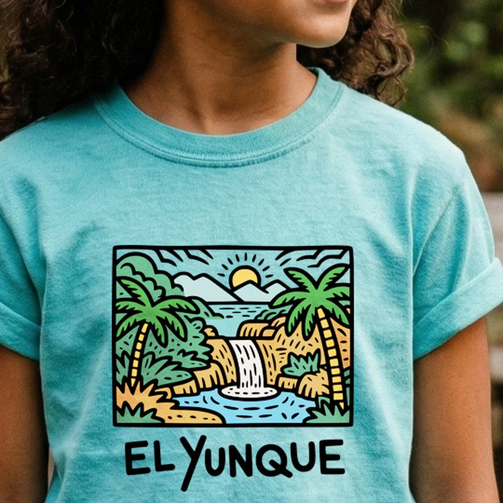 El Yunque National Forest Kids Cotton T-Shirt