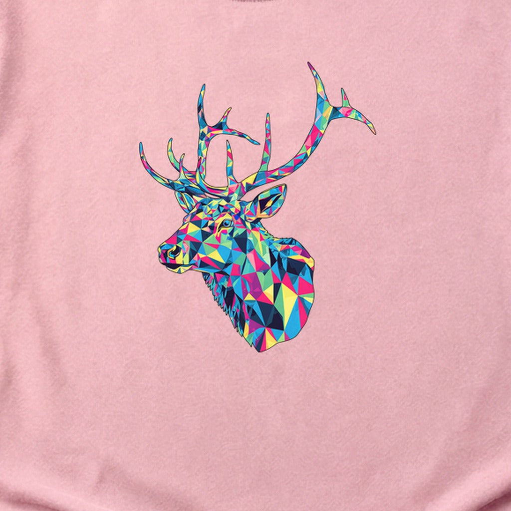 Elk Mosaic Cotton T-Shirt
