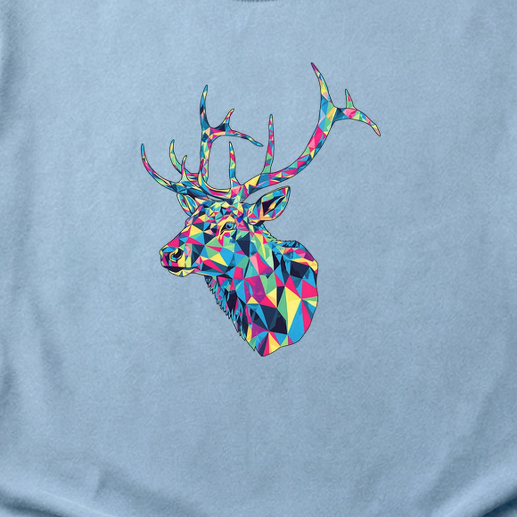 Elk Mosaic Cotton T-Shirt