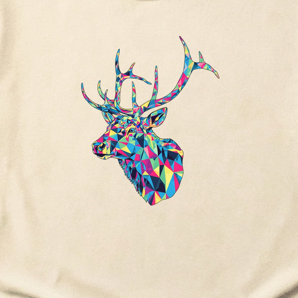 Elk Mosaic Cotton T-Shirt