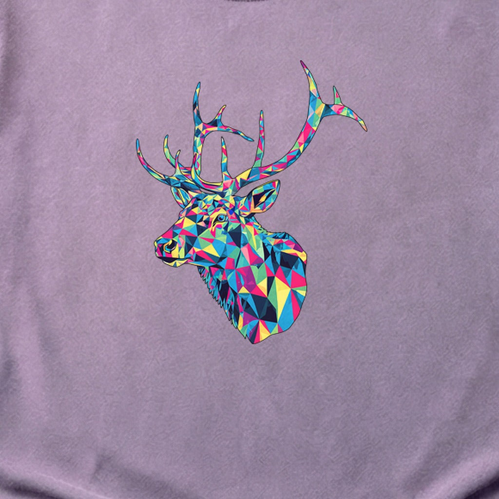 Elk Mosaic Cotton T-Shirt
