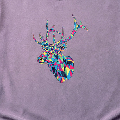 Elk Mosaic Cotton T-Shirt