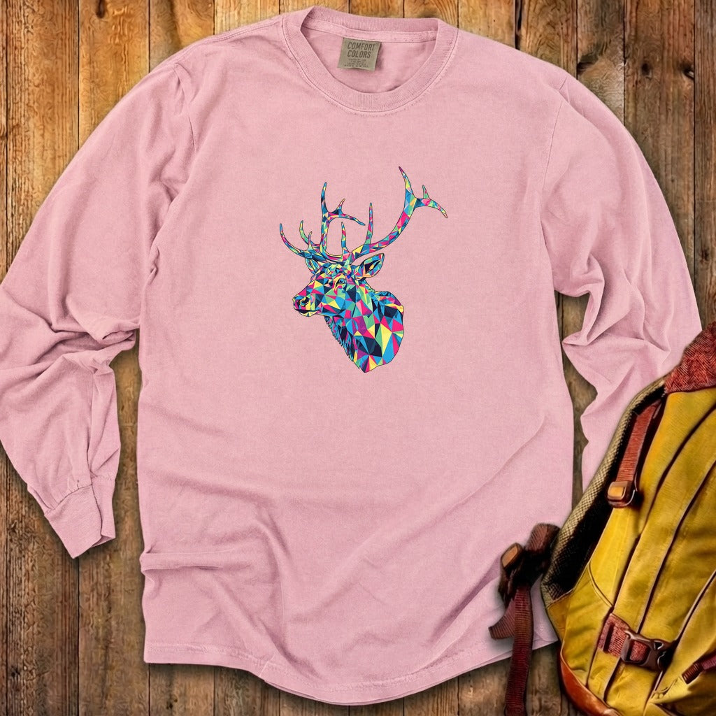 Elk Mosaic Cotton Long Sleeve