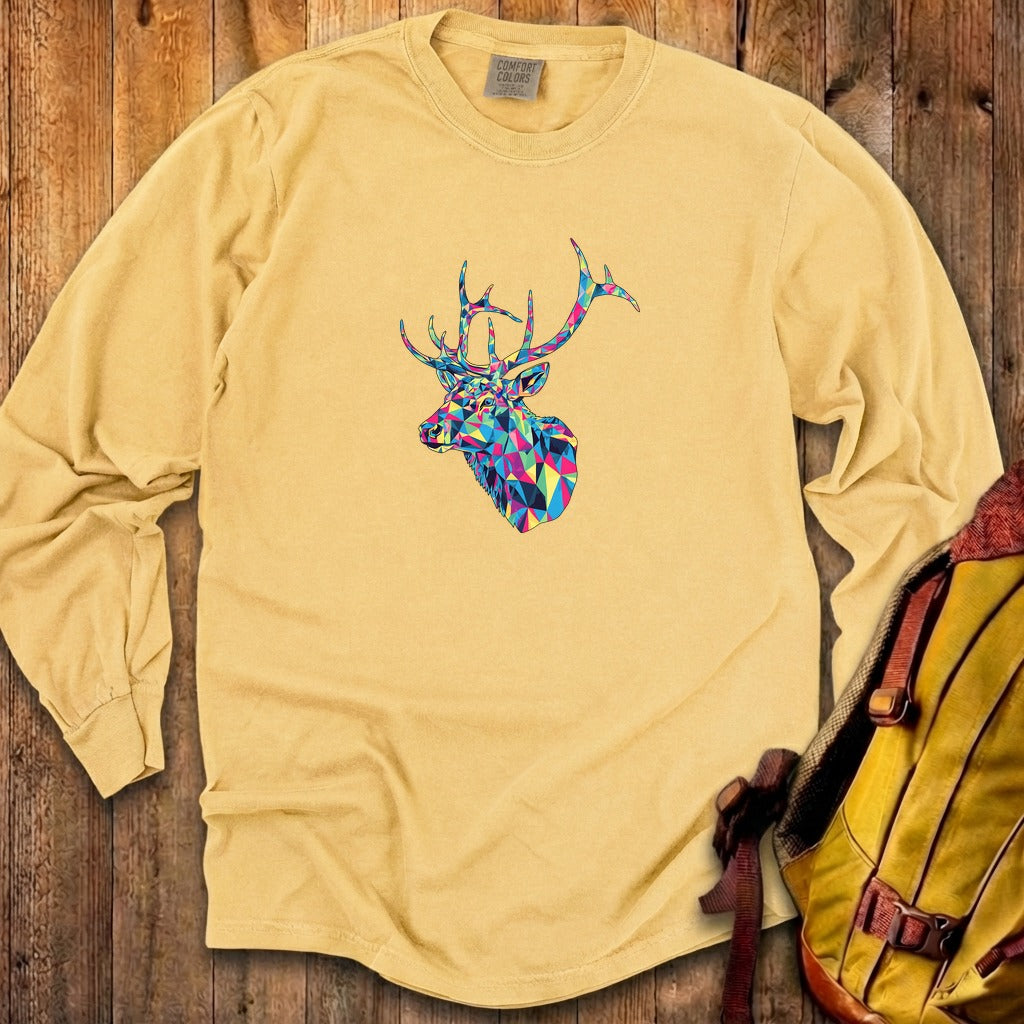Elk Mosaic Cotton Long Sleeve