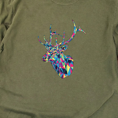Elk Mosaic Cotton Long Sleeve