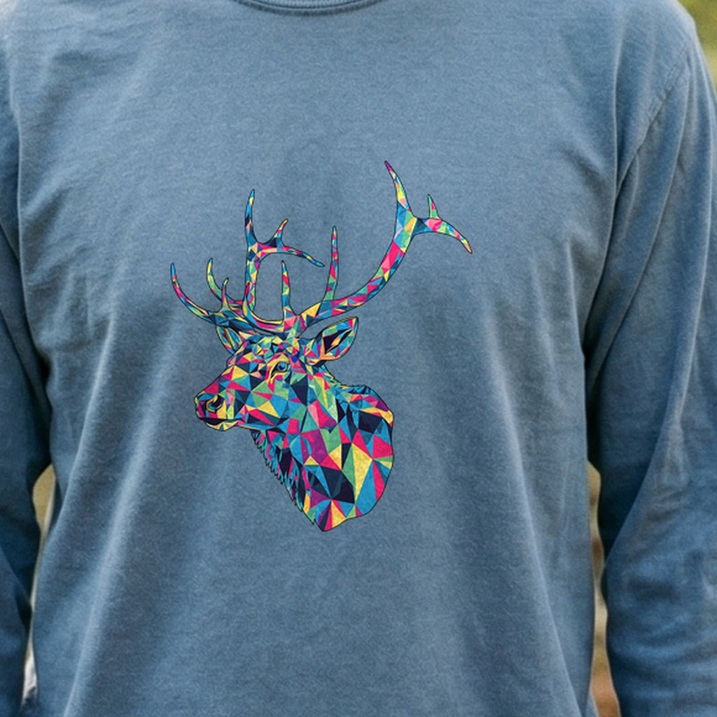 Elk Mosaic Cotton Long Sleeve