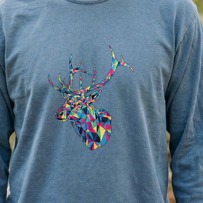 Elk Mosaic Cotton Long Sleeve