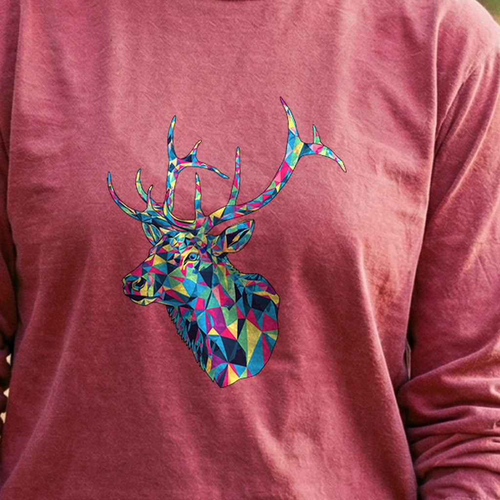 Elk Mosaic Cotton Long Sleeve