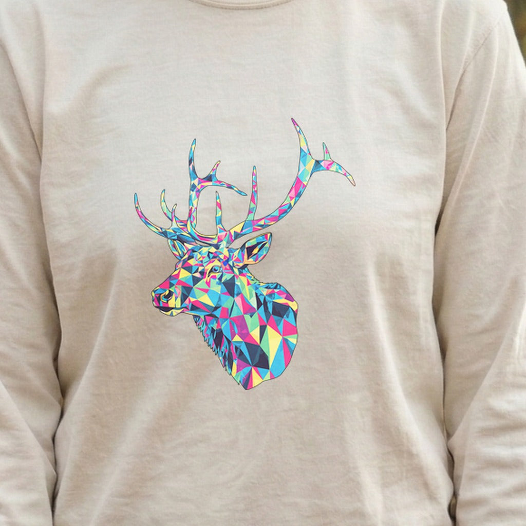 Elk Mosaic Cotton Long Sleeve