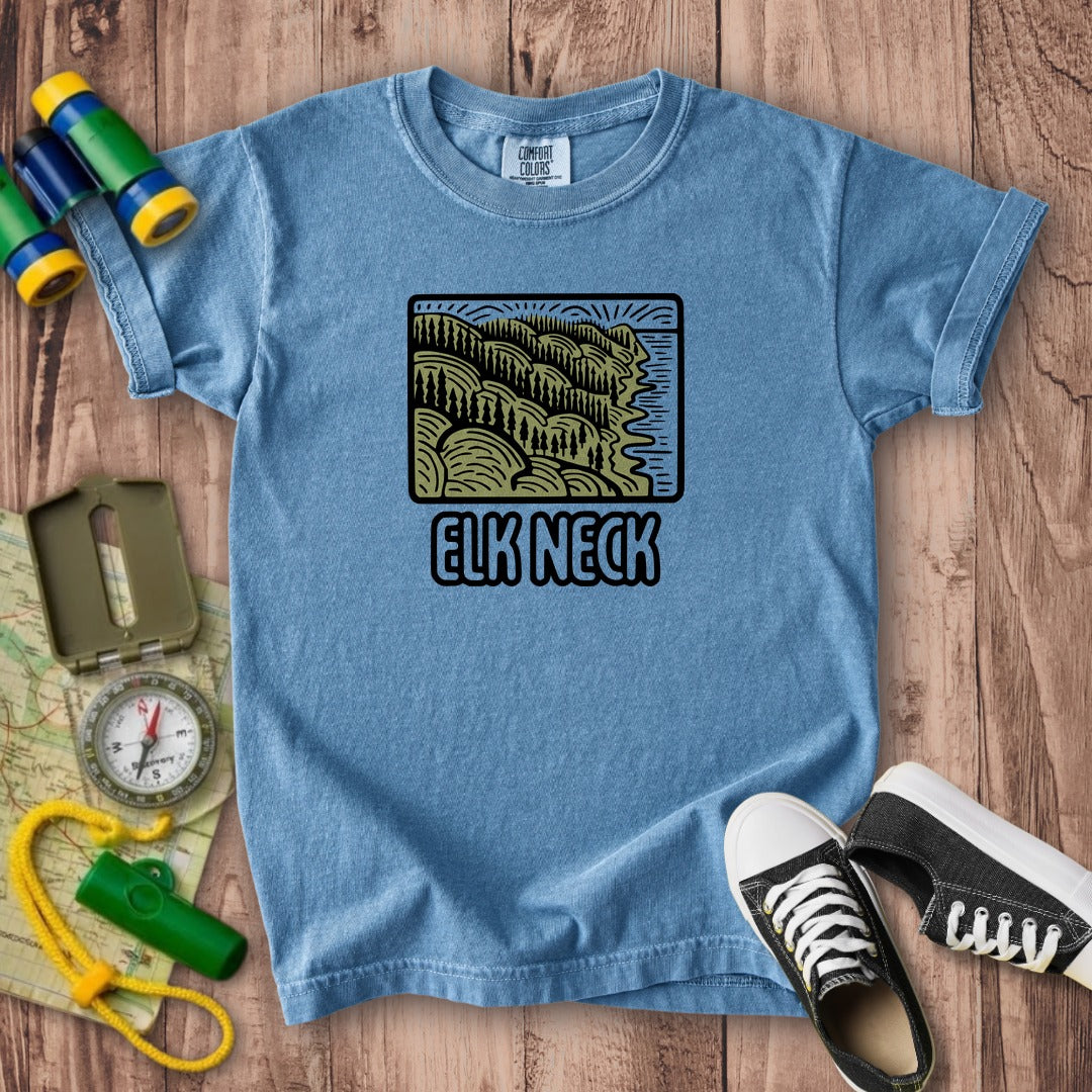 Elk Neck State Forest Kids Cotton T-Shirt