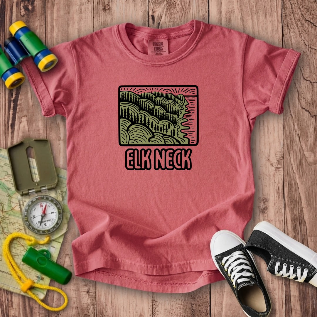 Elk Neck State Forest Kids Cotton T-Shirt