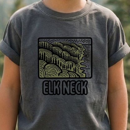 Elk Neck State Forest Kids Cotton T-Shirt