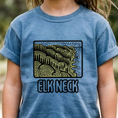 Elk Neck State Forest Kids Cotton T-Shirt