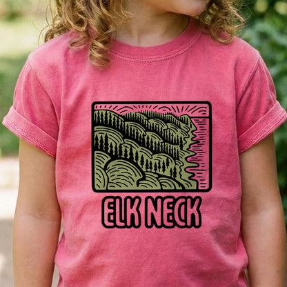 Elk Neck State Forest Kids Cotton T-Shirt
