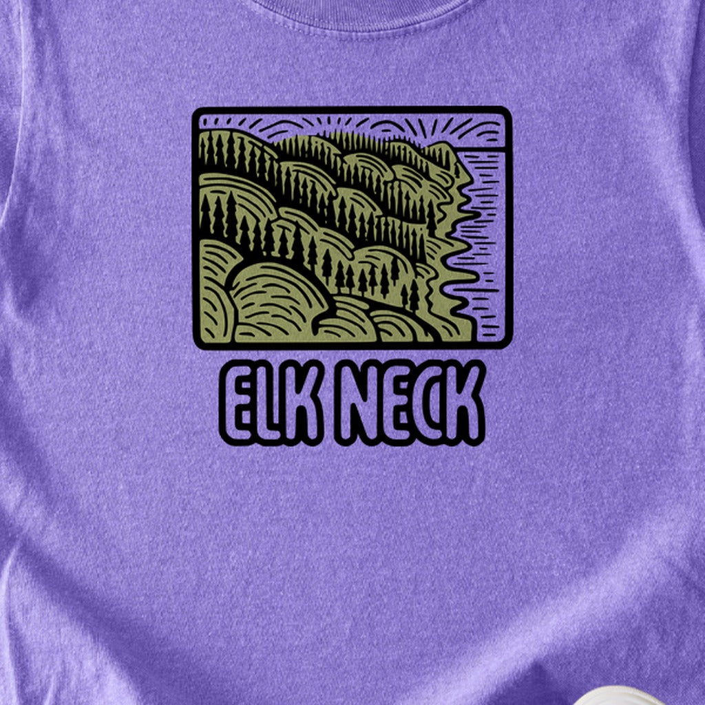 Elk Neck State Forest Kids Cotton T-Shirt