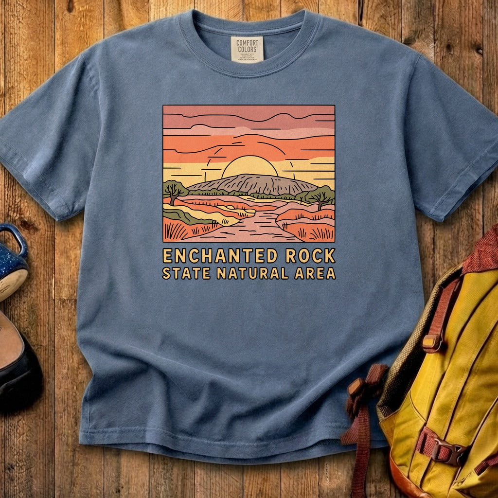 Enchanted Rock State Natural Area Cotton T-Shirt
