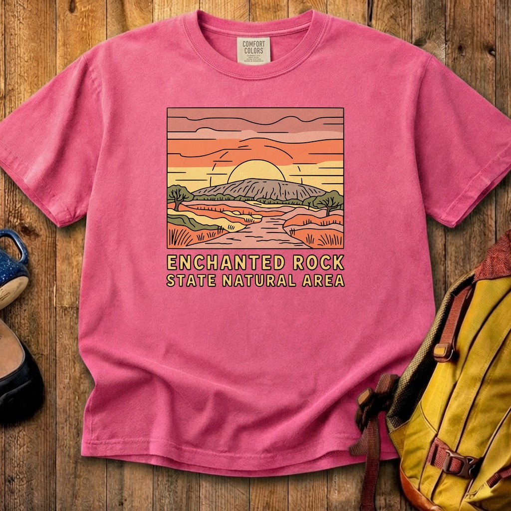 Enchanted Rock State Natural Area Cotton T-Shirt