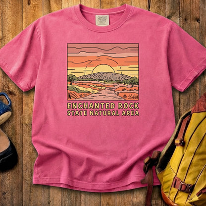 Enchanted Rock State Natural Area Cotton T-Shirt