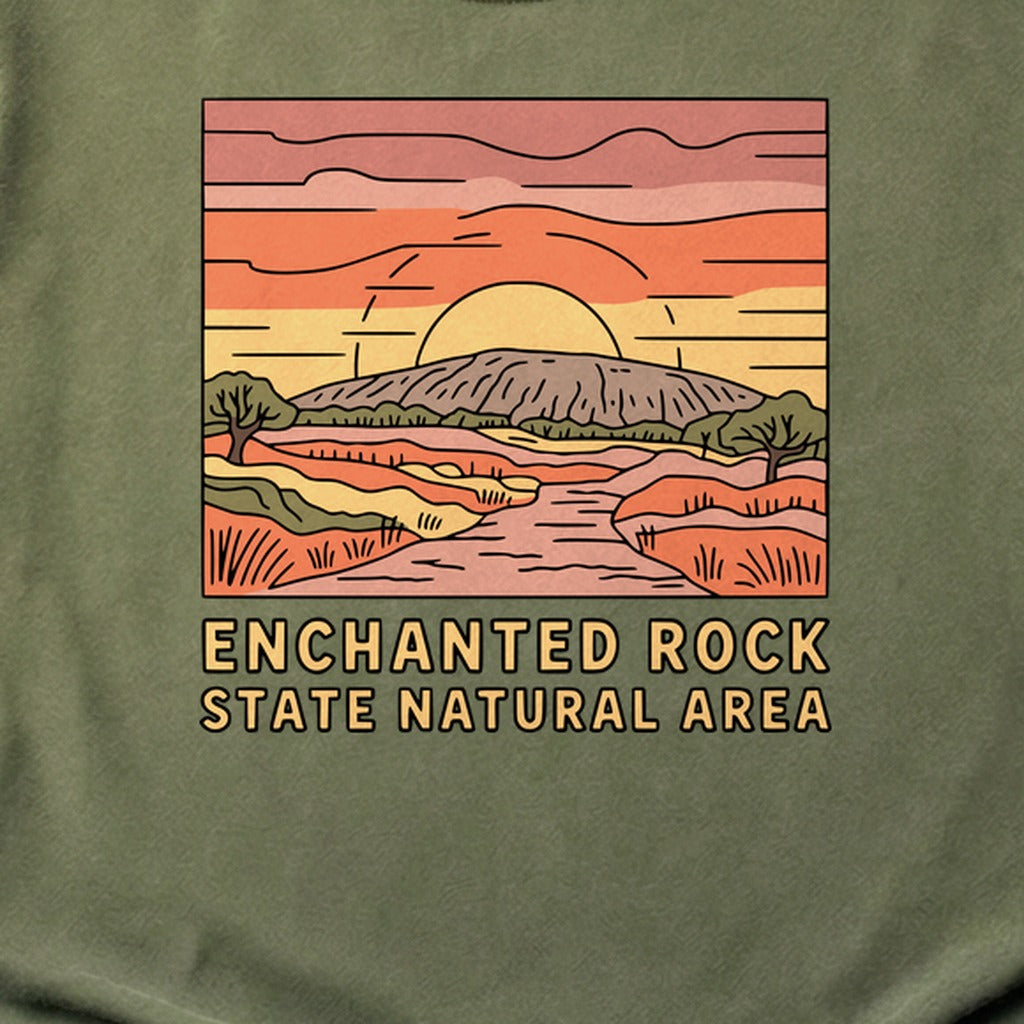Enchanted Rock State Natural Area Cotton T-Shirt