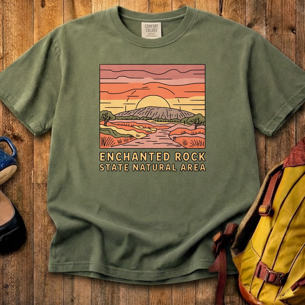 Enchanted Rock State Natural Area Cotton T-Shirt