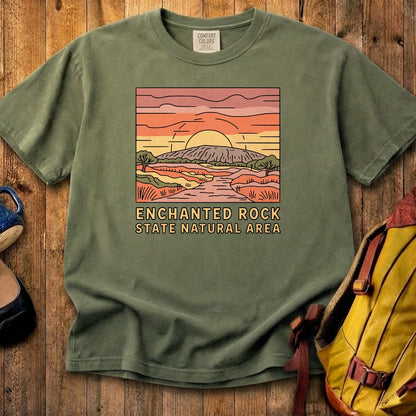 Enchanted Rock State Natural Area Cotton T-Shirt