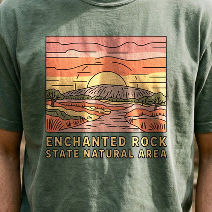 Enchanted Rock State Natural Area Cotton T-Shirt