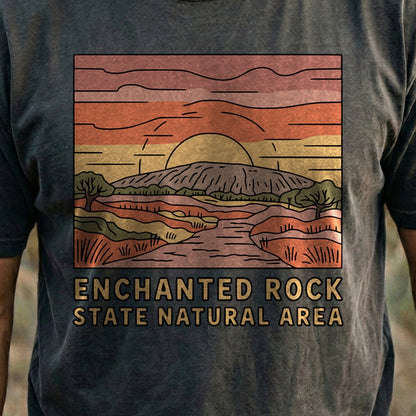 Enchanted Rock State Natural Area Cotton T-Shirt