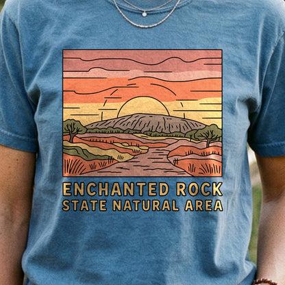 Enchanted Rock State Natural Area Cotton T-Shirt