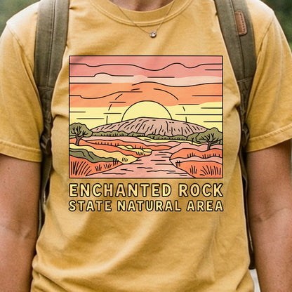 Enchanted Rock State Natural Area Cotton T-Shirt