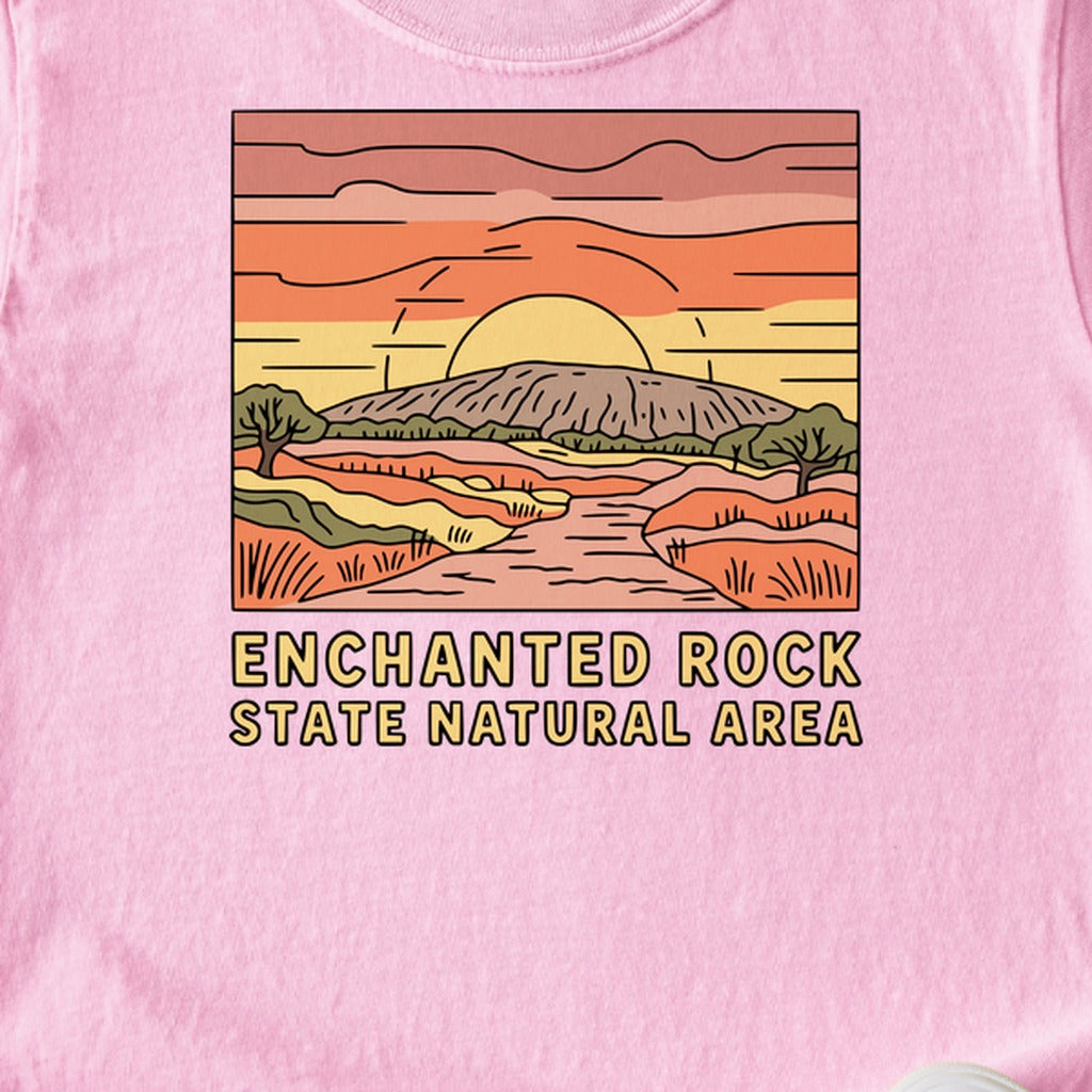 Enchanted Rock State Natural Area Kids Cotton T-Shirt