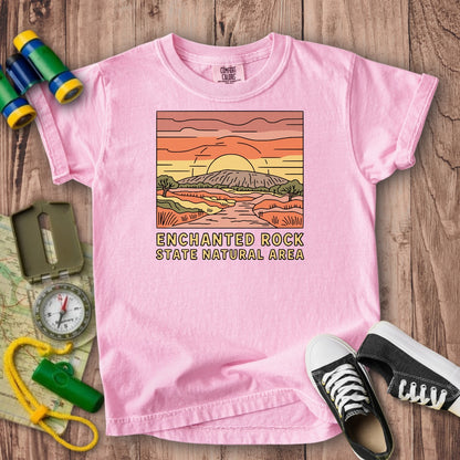 Enchanted Rock State Natural Area Kids Cotton T-Shirt
